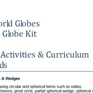 Globe Lessons and Standards Booklet