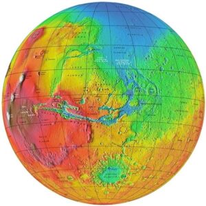Mars TopoGlobe